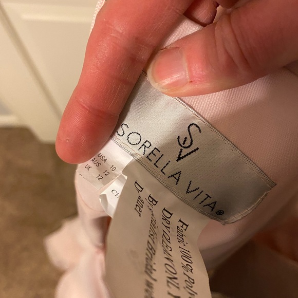 Sorella Vita Bridesmaid Dress Style 9412 in Rosewater - Picture 3 of 6